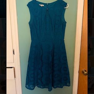 Cute blue dress!